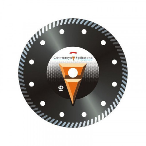 375 Алмазный отрезной диск Сплитстоун Turbo 180x2,4x10x22,2 железобетон 7 Professional